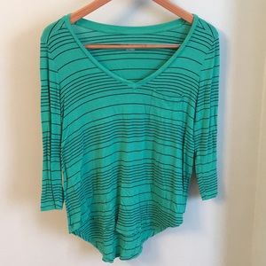 Casual 3/4 Sleeve Top